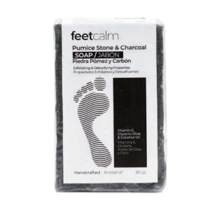 FEETCALM SAPONE PIETRA POMICE E CARBONE 80GR
