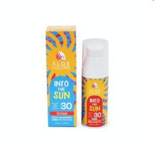 CREMA SOLARE VISO SPF 30 TINTED – ALOE COLORS INTO THE SUN 50ML